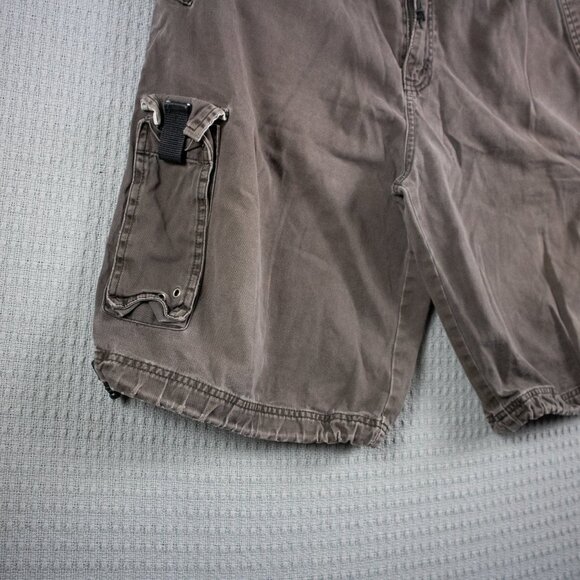 Jag Faded Baggy Cotton Cargo Shorts / 36 - Picture 4 of 9